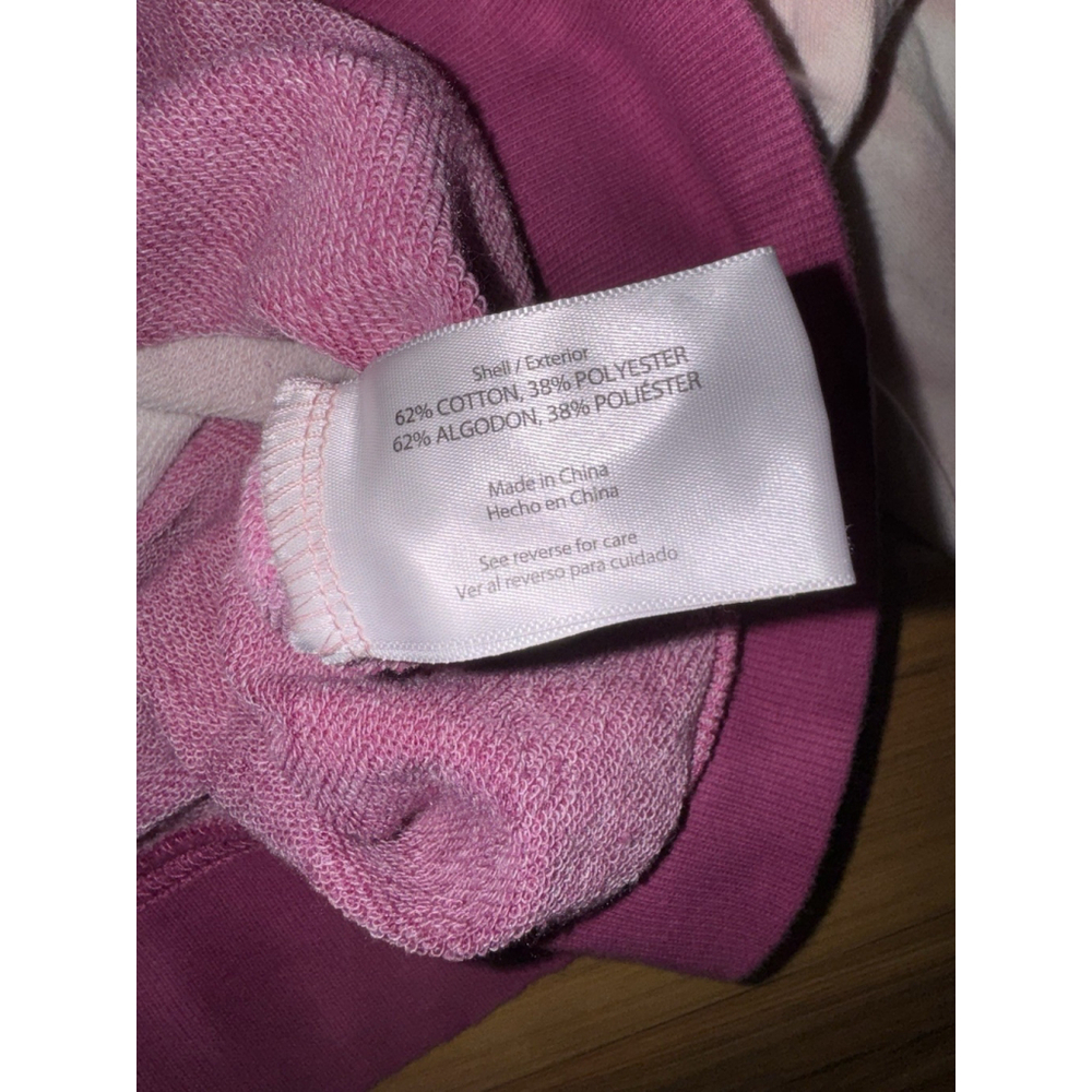 Wildfox Tie Dye Hoodie XL Pink French Terry Relaxed Oversized Lounge - Picture 4 of 11